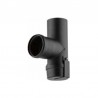 Raccordo a T 90° con Tappo Stufa Pellet