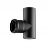 Raccordo a T 90° con Riduzione diam. 80  Stufa Pellet