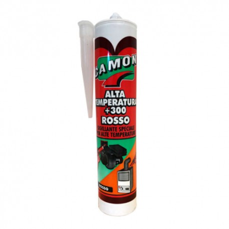Silicone Alte Temperature Rosso Per Canne Fumarie