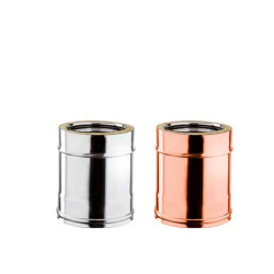 Insulated flue pipe 25 cm.